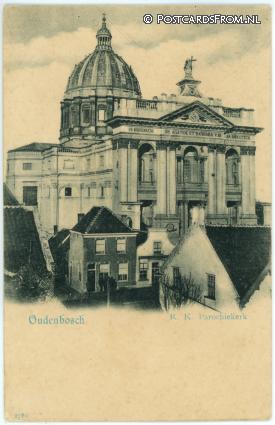 Oudenbosch, R.K. Parochiekerk ansichtkaart: Oudenbosch, R.K. Parochiekerk