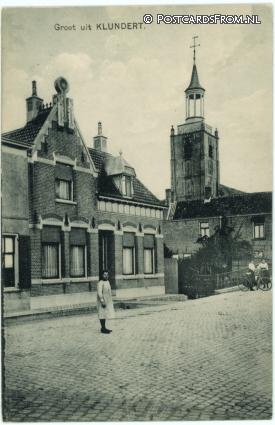 Klundert, Groet uit ansichtkaart: Klundert, Groet uit