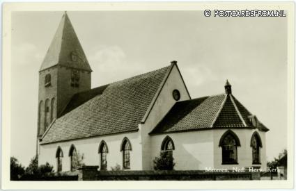 Meteren, Ned. Herv. Kerk ansichtkaart: Meteren, Ned. Herv. Kerk