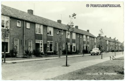 Oostzaan, Dr. Wijmanstraat ansichtkaart: Oostzaan, Dr. Wijmanstraat