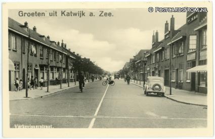 Katwijk aan Zee, Varkevisserstraat ansichtkaart: Katwijk aan Zee, Varkevisserstraat