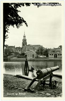 Blokzijl, Gezicht op. Noorderkade ansichtkaart: Blokzijl, Gezicht op. Noorderkade