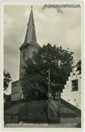 ansichtkaart: Nederhorst den Berg, N.H. Kerk