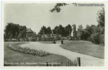 Katwijk aan Zee, Monument Oorlogsslachtoffers ansichtkaart: Katwijk aan Zee, Monument Oorlogsslachtoffers