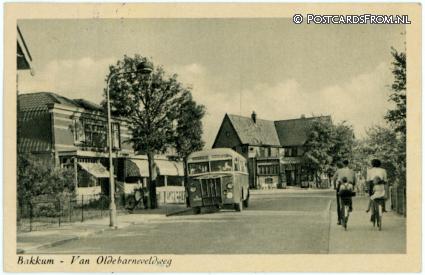 ansichtkaart: Bakkum, Van Oldebarneveldweg