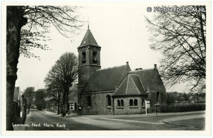 ansichtkaart: Leersum, Ned. Herv. Kerk
