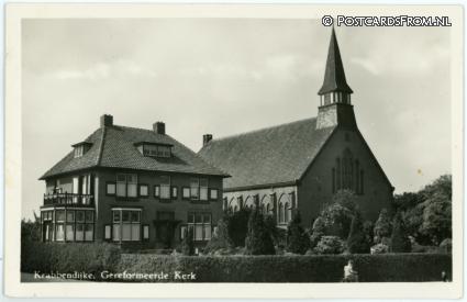 Krabbendijke, Gereformeerde Kerk ansichtkaart: Krabbendijke, Gereformeerde Kerk