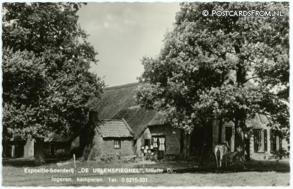 ansichtkaart: Uffelte, Expositie-boerderij 'De Uelenspieghel'