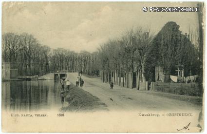 ansichtkaart: Oegstgeest, Kwaakbrug