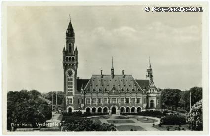 's-Gravenhage, Vredespaleis ansichtkaart: 's-Gravenhage, Vredespaleis