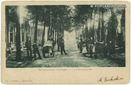 's-Gravenzande, Heerenstraat, Zuidzijde ansichtkaart: 's-Gravenzande, Heerenstraat, Zuidzijde