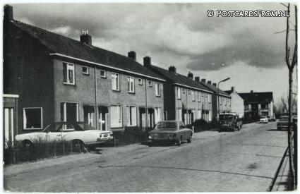 Oosthuizen, Burgemeester Steertstraat ansichtkaart: Oosthuizen, Burgemeester Steertstraat