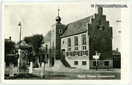 Baarle-Nassau, Gemeentehuis ansichtkaart: Baarle-Nassau, Gemeentehuis