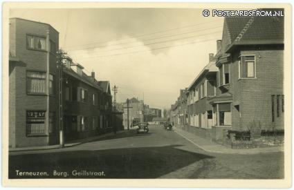 Terneuzen, Burg. Geillstraat ansichtkaart: Terneuzen, Burg. Geillstraat