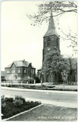 Kamerik, Kanis. R.K. Kerk ansichtkaart: Kamerik, Kanis. R.K. Kerk