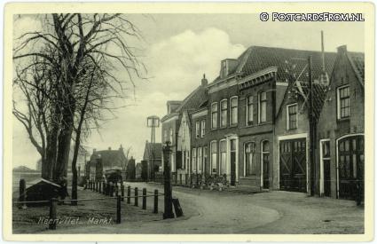 Heenvliet, Markt ansichtkaart: Heenvliet, Markt