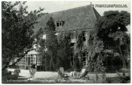 ansichtkaart: 's-Gravenzande, Naaldwijkse-weg. Villa 'Ouwendijck'