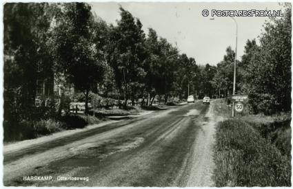 ansichtkaart: Harskamp, Otterloseweg