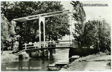 ansichtkaart: Warmond, 't Witte Bruggetje