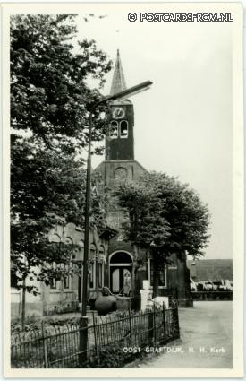 Oost-Graftdijk, N.H. Kerk ansichtkaart: Oost-Graftdijk, N.H. Kerk