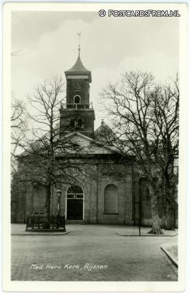 ansichtkaart: Rijssen, Ned. Herv. Kerk
