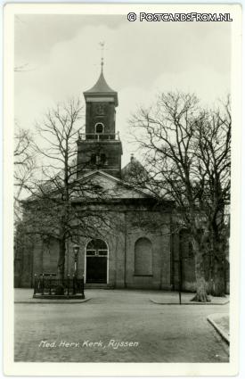 Rijssen, Ned. Herv. Kerk ansichtkaart: Rijssen, Ned. Herv. Kerk