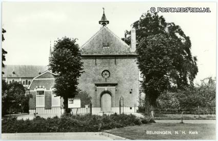Beuningen GL, N.H. Kerk ansichtkaart: Beuningen GL, N.H. Kerk