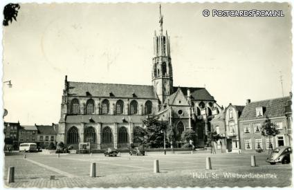 ansichtkaart: Hulst, St.Willibrorduskerk