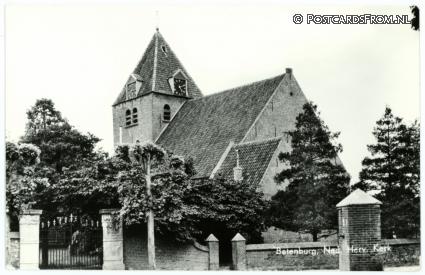 ansichtkaart: Batenburg, Ned. Herv. Kerk