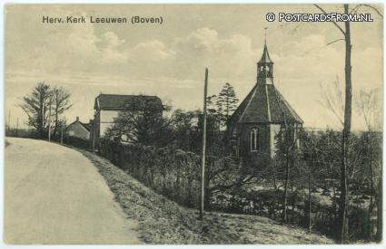 Boven-Leeuwen, Herv. Kerk ansichtkaart: Boven-Leeuwen, Herv. Kerk