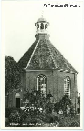 Boven-Leeuwen, Ned. Herv. Kerk ansichtkaart: Boven-Leeuwen, Ned. Herv. Kerk