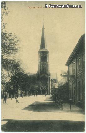 ansichtkaart: Wamel, Dorpstraat