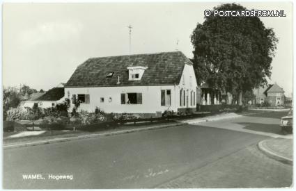 ansichtkaart: Wamel, Hogeweg