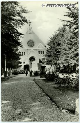 ansichtkaart: Druten, Huize Boldershof. Hoofdingang