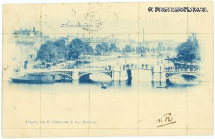 ansichtkaart: Amsterdam, --