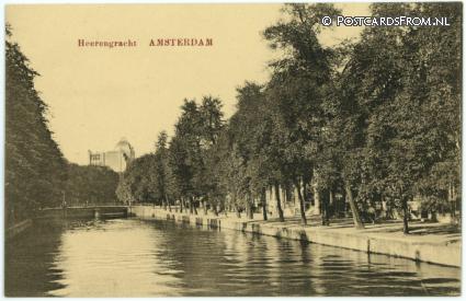 ansichtkaart: Amsterdam, Heerengracht