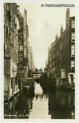 ansichtkaart: Amsterdam, O.Z. Kolk