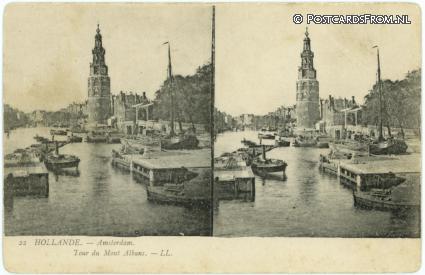 Amsterdam, Tour du Mont Albans ansichtkaart: Amsterdam, Tour du Mont Albans