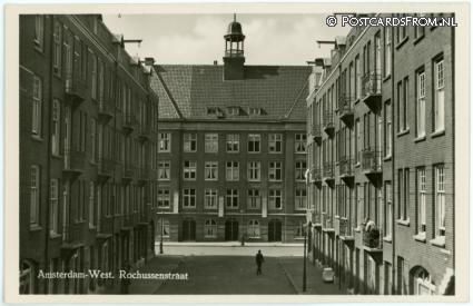 Amsterdam, West. Rochussenstraat ansichtkaart: Amsterdam, West. Rochussenstraat