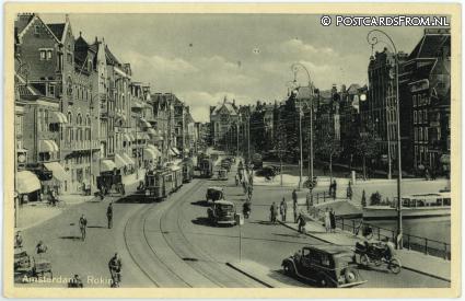 ansichtkaart: Amsterdam, Rokin