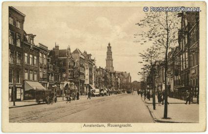ansichtkaart: Amsterdam, Rozengracht