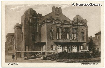 ansichtkaart: Haarlem, Stadsschouwburg