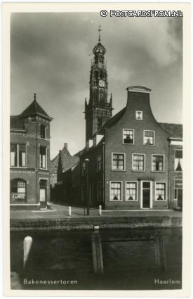 ansichtkaart: Haarlem, Bakenessertoren