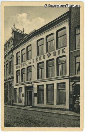 Haarlem, Hotel de Leeuwrik ansichtkaart: Haarlem, Hotel de Leeuwrik