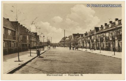 ansichtkaart: Haarlem, Marnixstraat