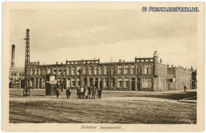 ansichtkaart: Schoten NH, Soendaplein