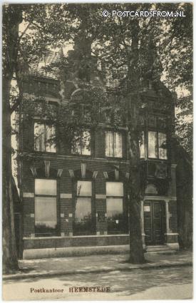ansichtkaart: Heemstede, Postkantoor