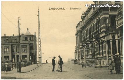 ansichtkaart: Zandvoort, Zeestraat