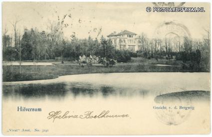 ansichtkaart: Hilversum, Gezicht v.d. Bergweg. Sanatorium Zonnestraal