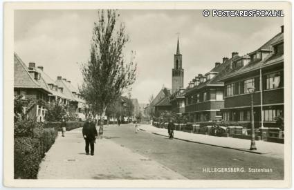 ansichtkaart: Hillegersberg, Statenlaan